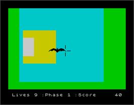 In game image of 3D Tunnel on the Sinclair ZX Spectrum.