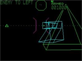 In game image of 3d Combat Zone on the Sinclair ZX Spectrum.