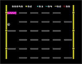 In game image of Bumpy on the Sinclair ZX Spectrum.