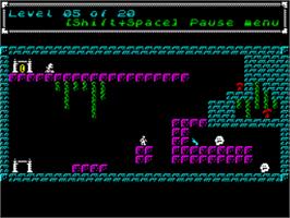 In game image of COINZ are mine on the Sinclair ZX Spectrum.