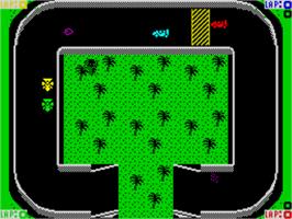 In game image of Championship Sprint - Editor on the Sinclair ZX Spectrum.