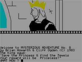 In game image of Circus (Load 'n' Run) on the Sinclair ZX Spectrum.