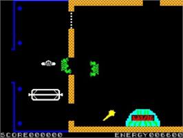 In game image of Evil Dead, The on the Sinclair ZX Spectrum.