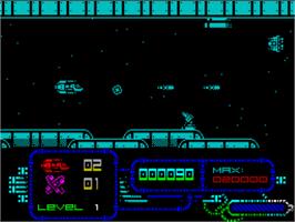 In game image of Genesis - Dawn Of A New Day on the Sinclair ZX Spectrum.