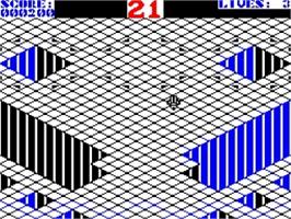 In game image of Gyroscope on the Sinclair ZX Spectrum.