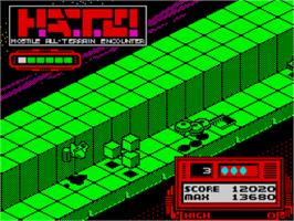 In game image of H.a.t.e. - Hostile All Terrain Encounter on the Sinclair ZX Spectrum.
