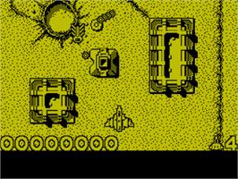 In game image of Hades Nebula on the Sinclair ZX Spectrum.