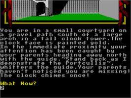 In game image of Harvesting Moon, A on the Sinclair ZX Spectrum.