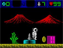In game image of Heritage on the Sinclair ZX Spectrum.