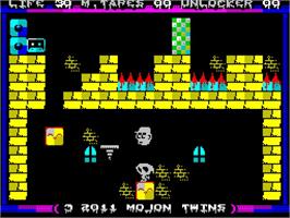 In game image of Horace Goes To The Tower on the Sinclair ZX Spectrum.
