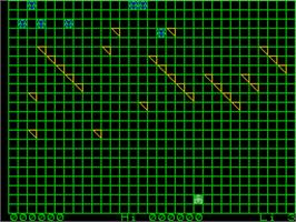 In game image of I'm in Shock on the Sinclair ZX Spectrum.