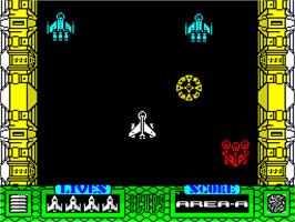 In game image of I.C.U.P.S. on the Sinclair ZX Spectrum.