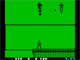 In game image of Italy 1990 - Winners Edition on the Sinclair ZX Spectrum.