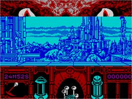 In game image of Knight Orc on the Sinclair ZX Spectrum.