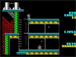 In game image of Kyd Cadet 2 - The Rescue Of Pobbleflu on the Sinclair ZX Spectrum.
