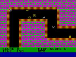 In game image of Last Sunset For Lattica on the Sinclair ZX Spectrum.