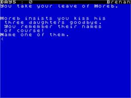 In game image of Legend - Part 1 on the Sinclair ZX Spectrum.
