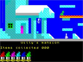 In game image of Maria vs. Some Bastards on the Sinclair ZX Spectrum.