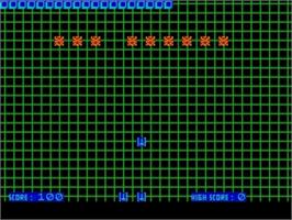 In game image of Mutant Ant Attack on the Sinclair ZX Spectrum.