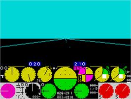 In game image of Pro Boxing Simulator on the Sinclair ZX Spectrum.