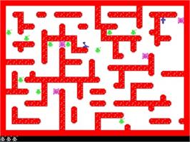 In game image of Realm Of The Undead on the Sinclair ZX Spectrum.