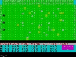 In game image of Red Weed on the Sinclair ZX Spectrum.