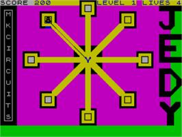 In game image of Return Of The Jedy on the Sinclair ZX Spectrum.