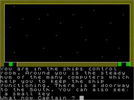 In game image of Secret Mission on the Sinclair ZX Spectrum.