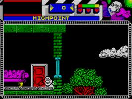In game image of Seymour - Take One! on the Sinclair ZX Spectrum.