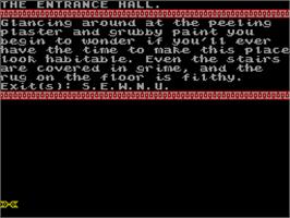 In game image of Sharkey's Moll on the Sinclair ZX Spectrum.