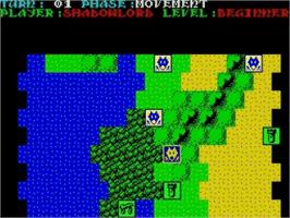 In game image of Sorcerer Lord on the Sinclair ZX Spectrum.