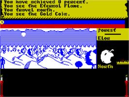 In game image of Sorderon's Shadow - The Legend Of Elindor on the Sinclair ZX Spectrum.