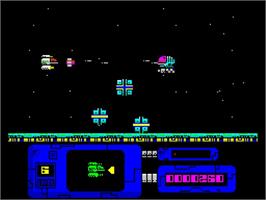 In game image of Stormfinch on the Sinclair ZX Spectrum.