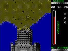 In game image of Tank on the Sinclair ZX Spectrum.