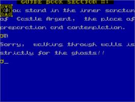 In game image of Tower Of Despair on the Sinclair ZX Spectrum.