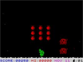 In game image of Two-gun Turtle on the Sinclair ZX Spectrum.