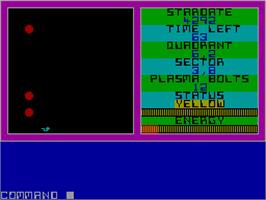 In game image of Vagan Attack on the Sinclair ZX Spectrum.