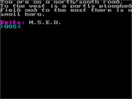 In game image of Where Is Zeus on the Sinclair ZX Spectrum.