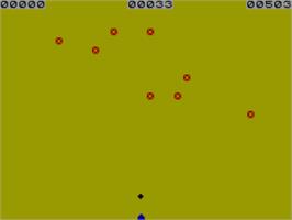 In game image of Winged Avenger, The on the Sinclair ZX Spectrum.