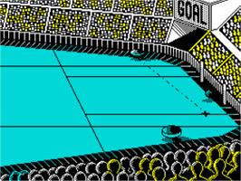 In game image of Xeno on the Sinclair ZX Spectrum.