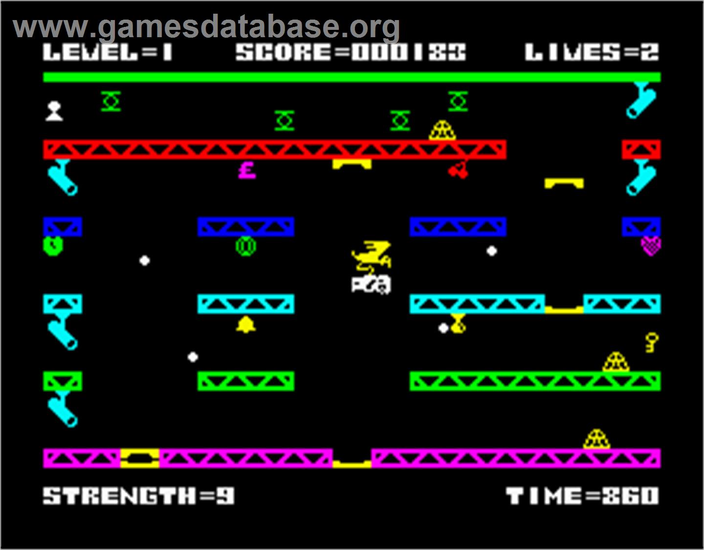 1994: Ten Years After - Sinclair ZX Spectrum - Artwork - In Game