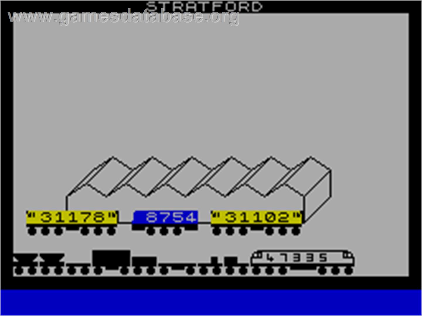 1994 Locospotter - Sinclair ZX Spectrum - Artwork - In Game