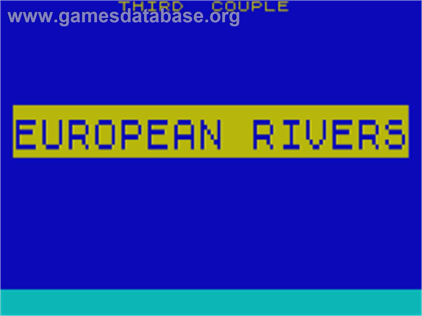 3-2-1 - Sinclair ZX Spectrum - Artwork - In Game