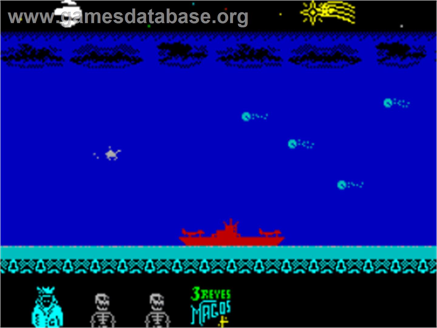 3 Reyes Magos - Sinclair ZX Spectrum - Artwork - In Game