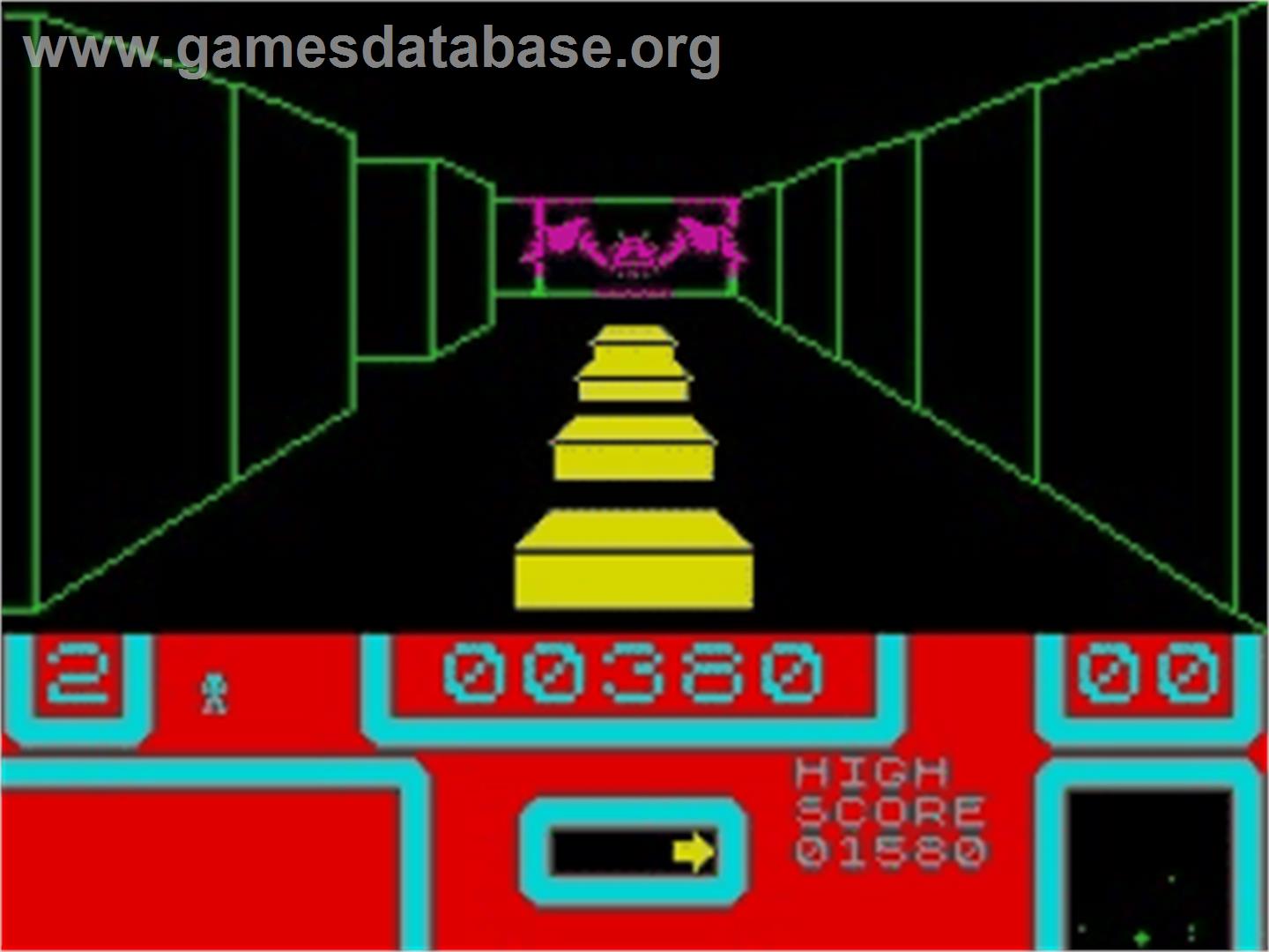 3d Bat Attack - Sinclair ZX Spectrum - Artwork - In Game