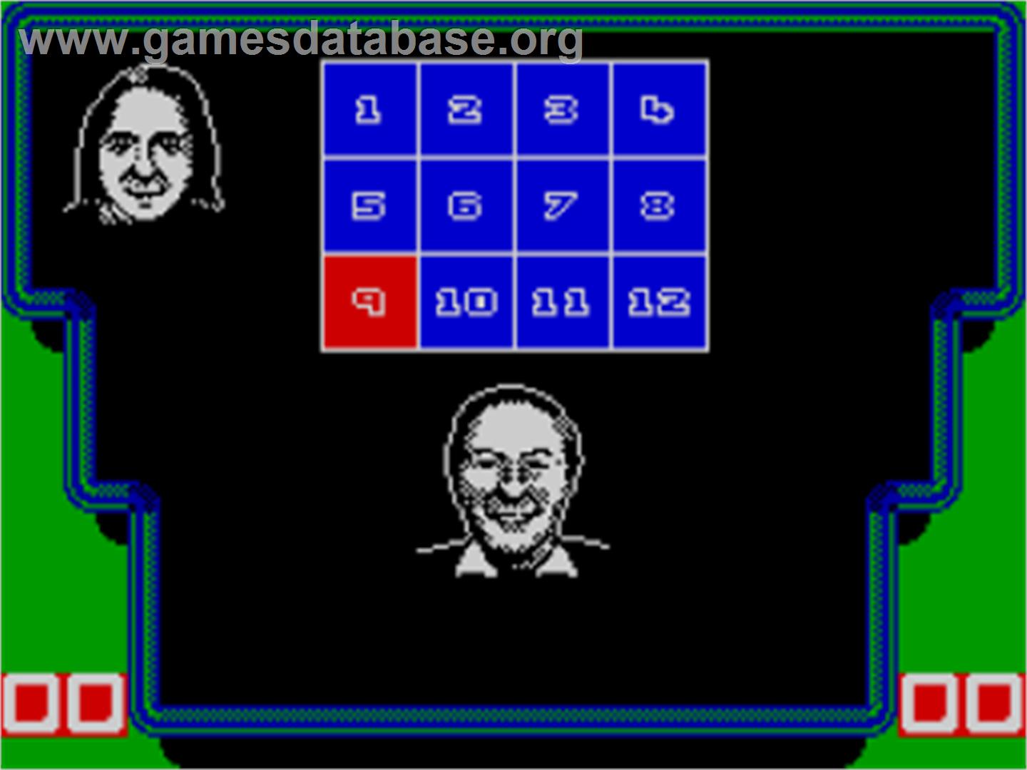 A Question of Sport - Sinclair ZX Spectrum - Artwork - In Game