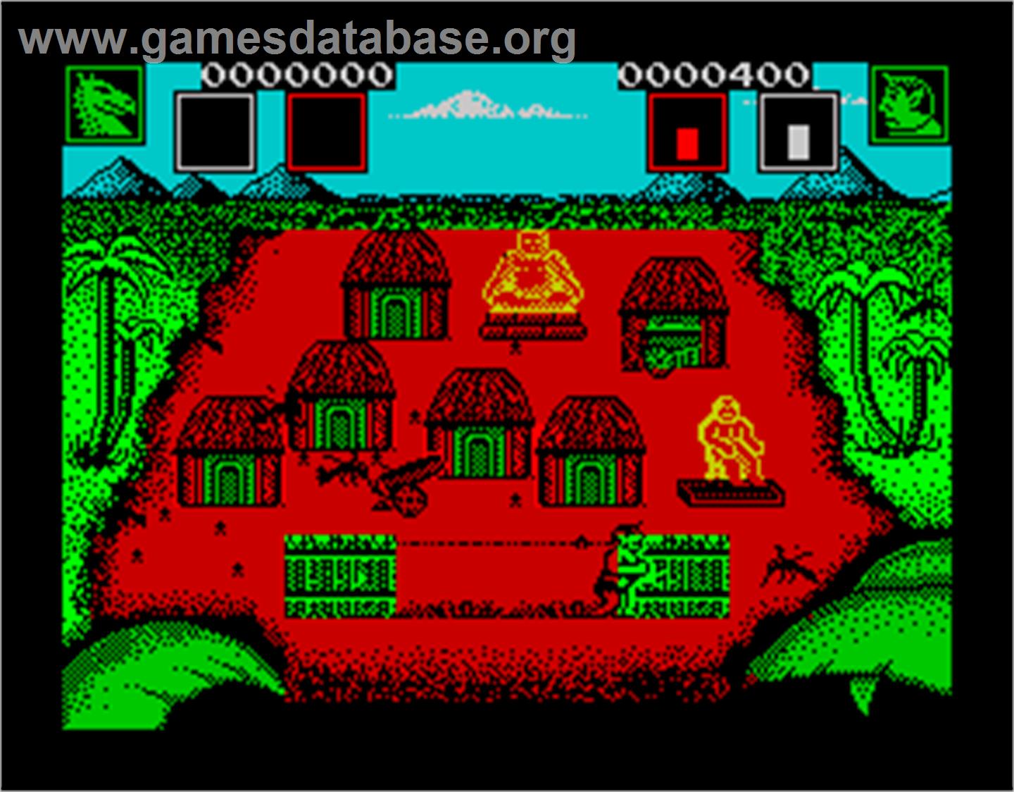 Aaargh! - Sinclair ZX Spectrum - Artwork - In Game