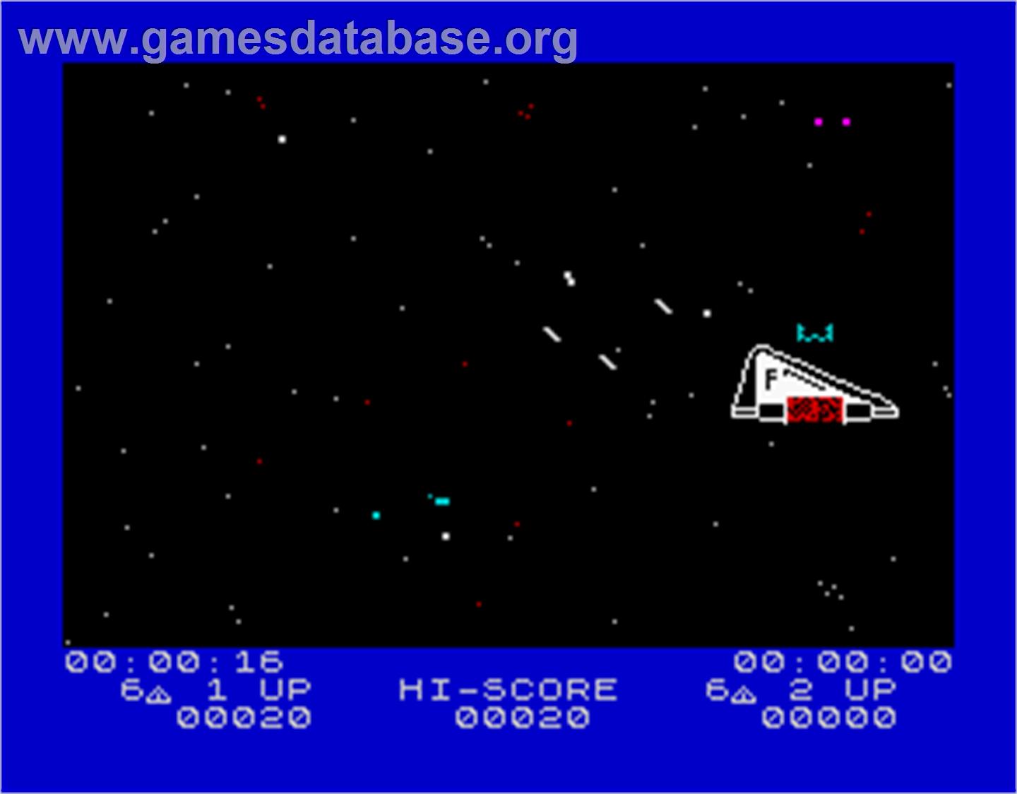 Ad Astra - Sinclair ZX Spectrum - Artwork - In Game
