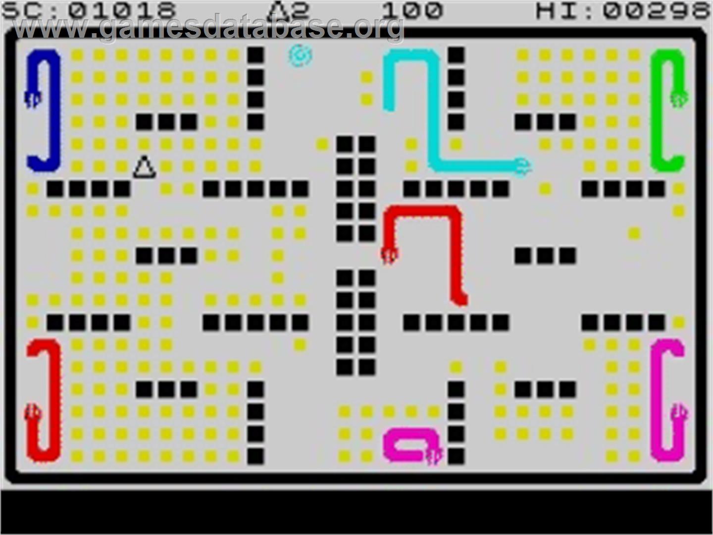 Adder Attack - Sinclair ZX Spectrum - Artwork - In Game