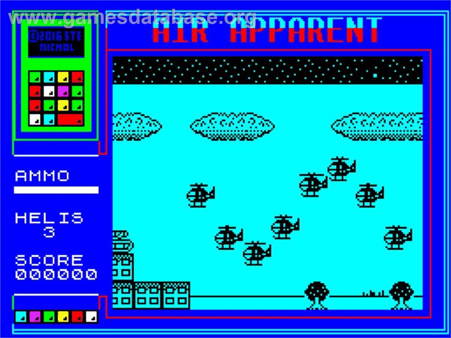 Air Apparent - Sinclair ZX Spectrum - Artwork - In Game